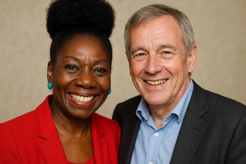 Floella Benjamin & Keith Taylor