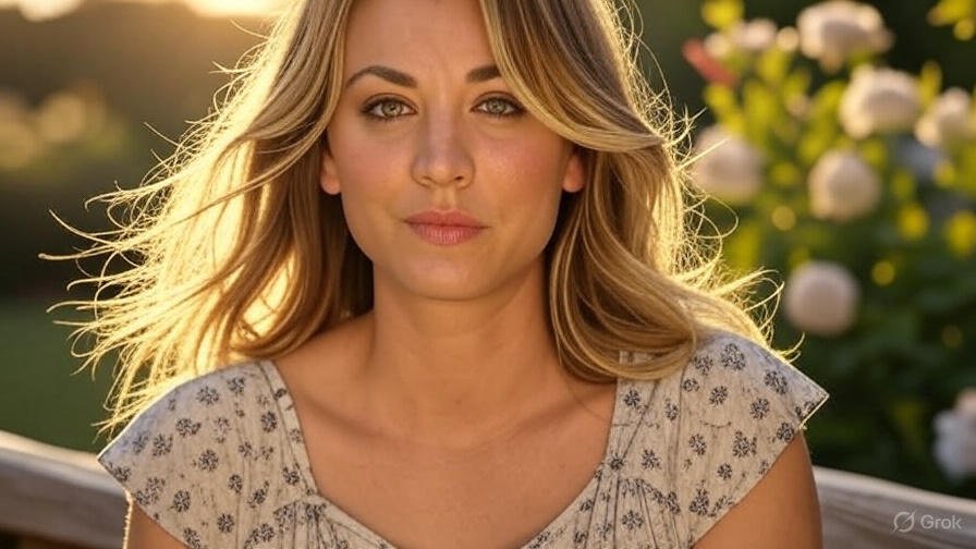Kaley Cuoco Nuxe